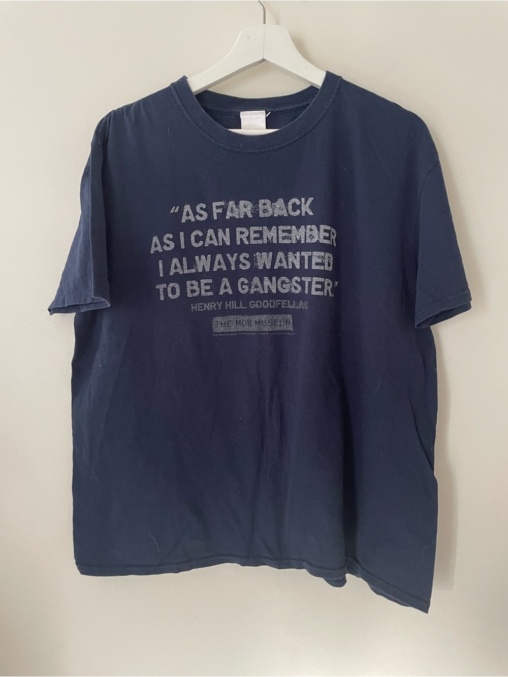 Navy Short-Sleeve Graphic Tee